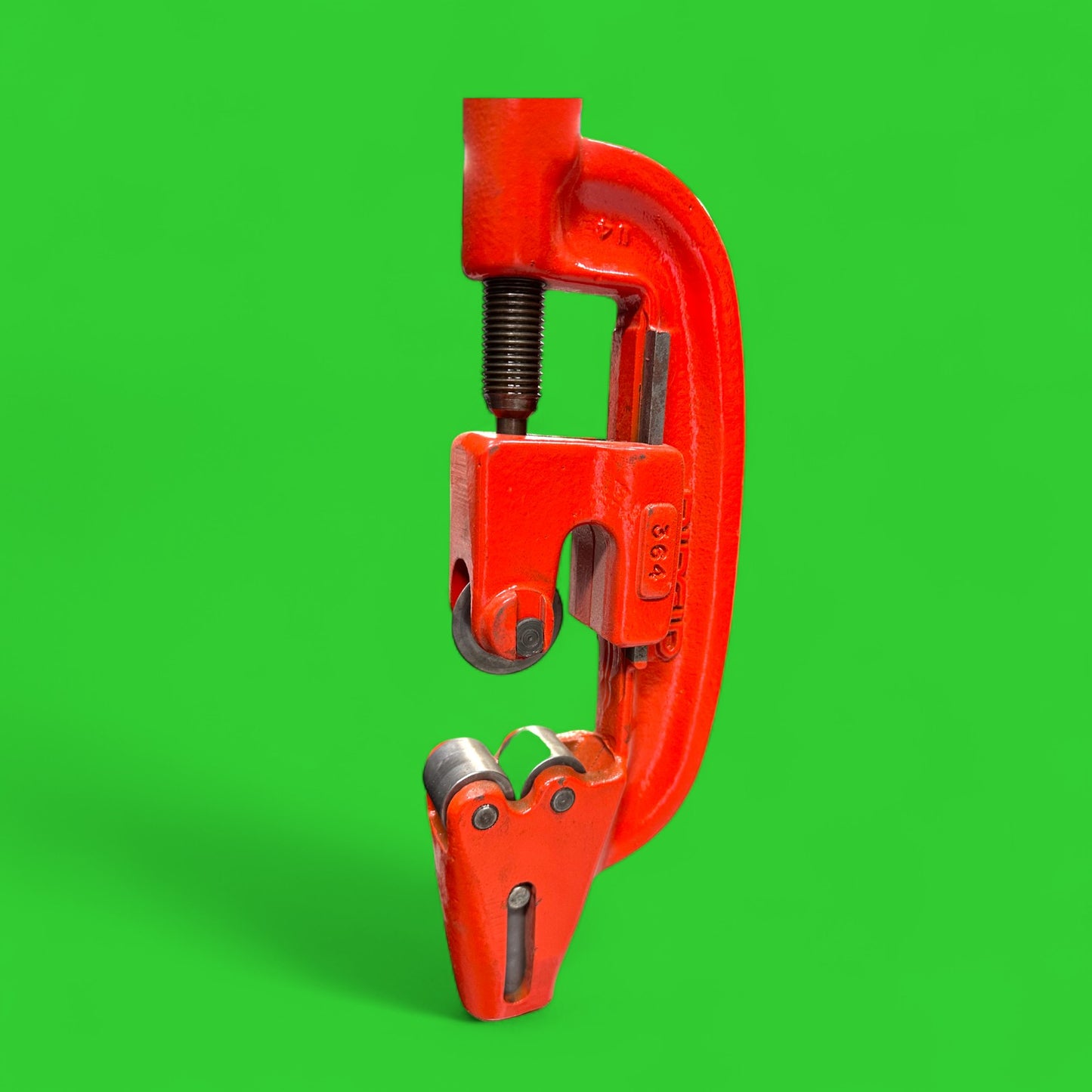 RIDGID 1822-I PIPE THREADER WITH 811 DIE HEAD,REAMER ,CUTTER AND FOOTSWITCH