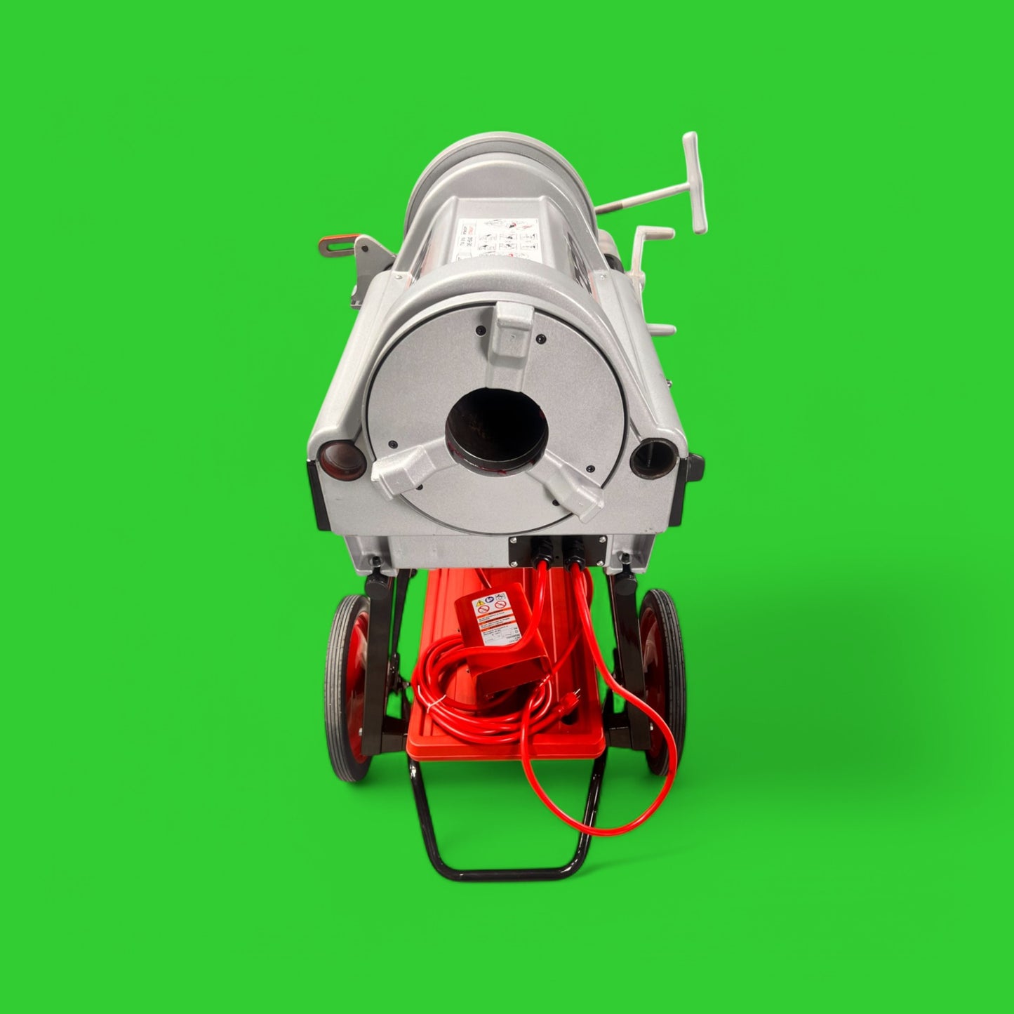 REFURBISHED RIDGID 1224 PIPE THREADING MACHINE 1/8''-4''