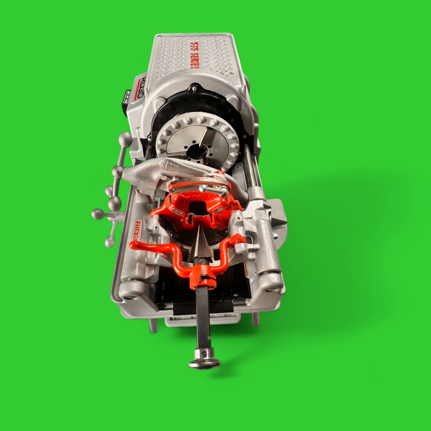 REFURBISHED RIDGID 535A PIPE THREADING MACHINE.
