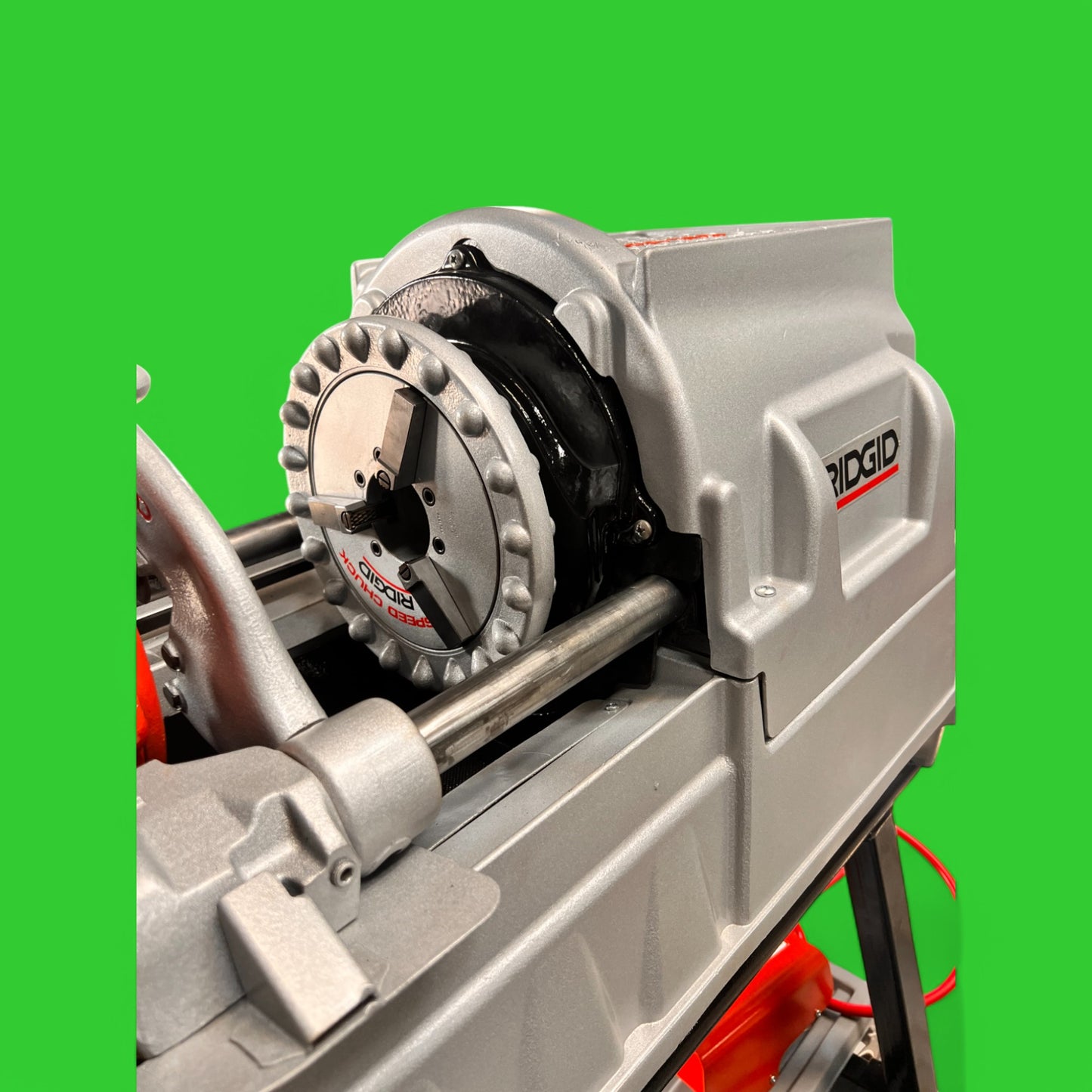 REFURBISHED RIDGID 535A PIPE THREADING MACHINE.