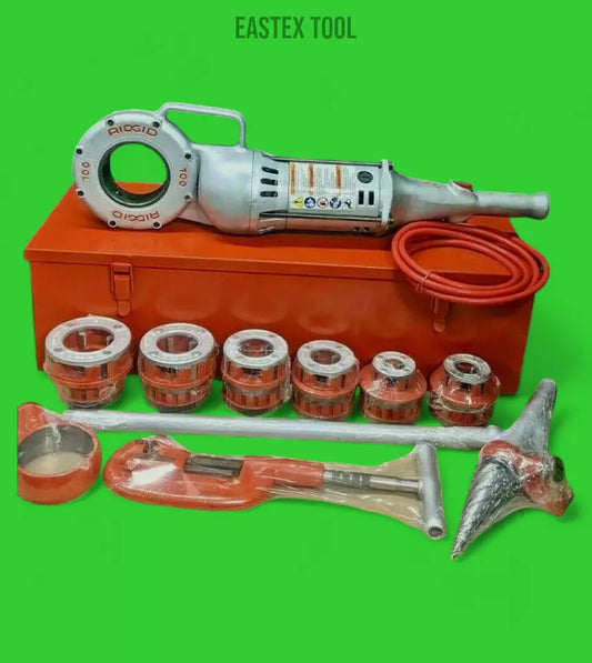 REFURBISHED RIDGID 700 PIPE THREADER COMPLETE. (PONY, HANDHELD THREADER)