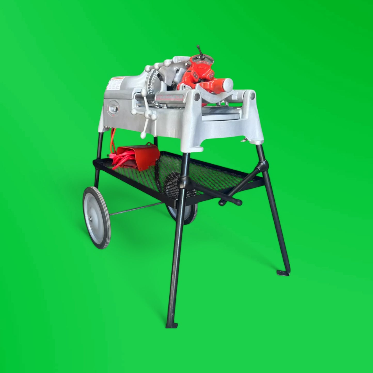 RIDGID 535 V1 PIPE THREADER, COMPLETE WITH STAND.