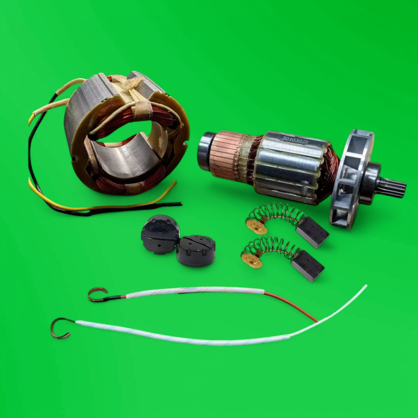 MOTOR REBUILD KIT FOR RIDGID 300 & 535 PIPE THREADERS, FITS RIDGID 87740