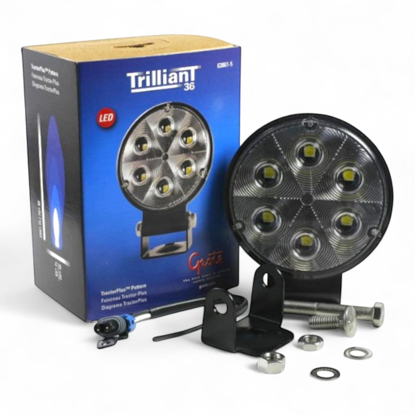 GROTE 63861-5 TRILLIANT 36 LED LIGHT , TRACTOR, VEHICLE MOUNT