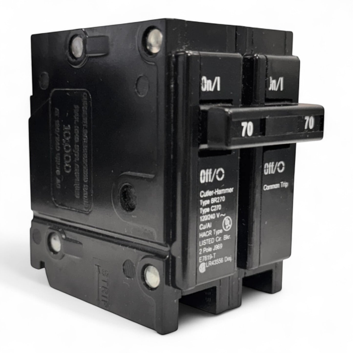 EATON BR270 70 AMP 2 POLE 120/240V TYPE BR CIRCUIT BREAKER