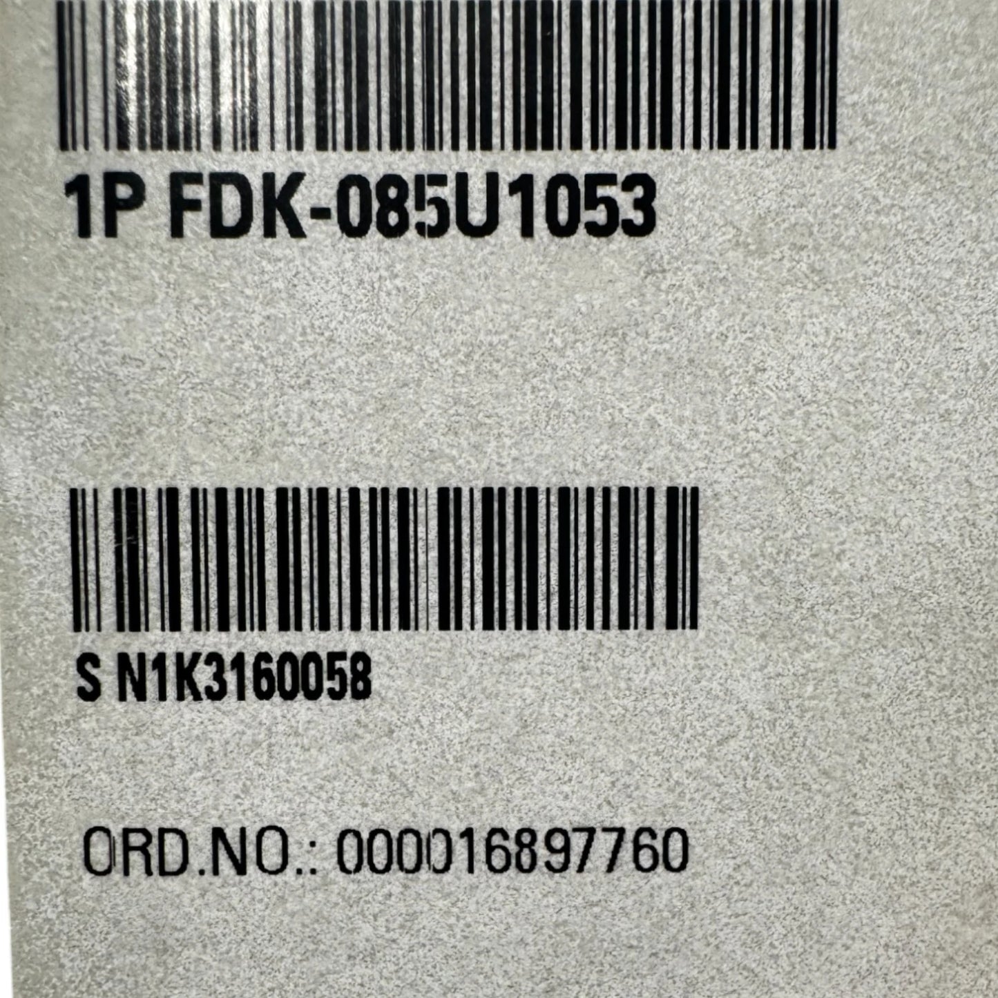 SIEMENS FDK-085U1053 WALL BRACKET MOUNTING KIT FDK085U1053