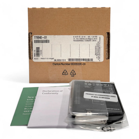 NATIONAL INSTRUMENTS NI 9478 cDAQ DIGITAL OUTPUT MODULE, 50V 16ch