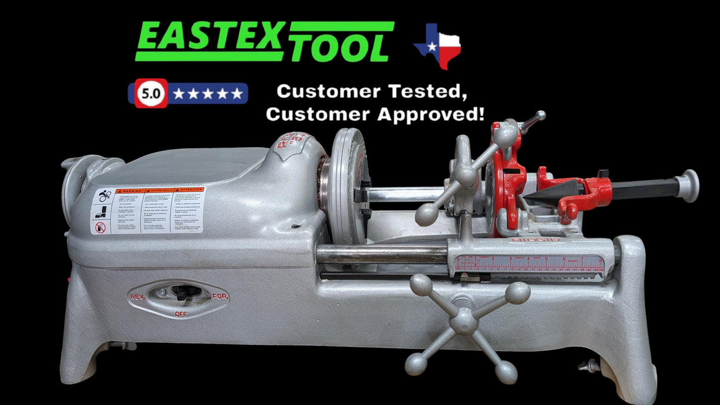 REFURBISHED RIDGID 535 V1 PIPE THREADING MACHINE, NO STAND