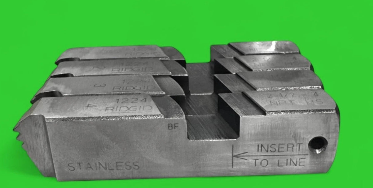 RIDGID 1224 STAINLESS STEEL DIES
