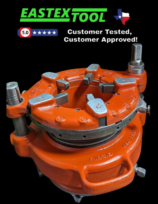 RIDGID 36630, 161 GEARED PIPE THREADER 4-1/2''-6''