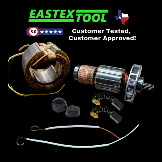 LOWER MOTOR REBUILD KIT FOR RIDGID 300 & 535 PIPE THREADERS, FITS RIDGID 87740