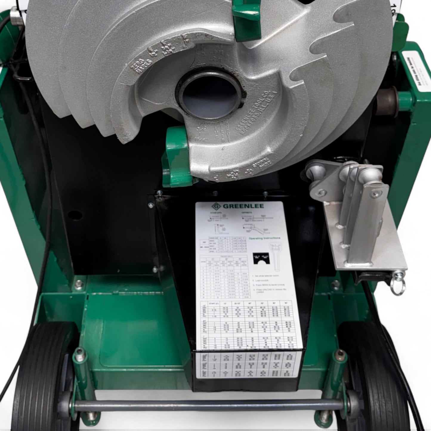 GREENLEE 854 CONDUIT PIPE BENDER 1/2"-2" EMT IMC & RIGID, REFURBISHED