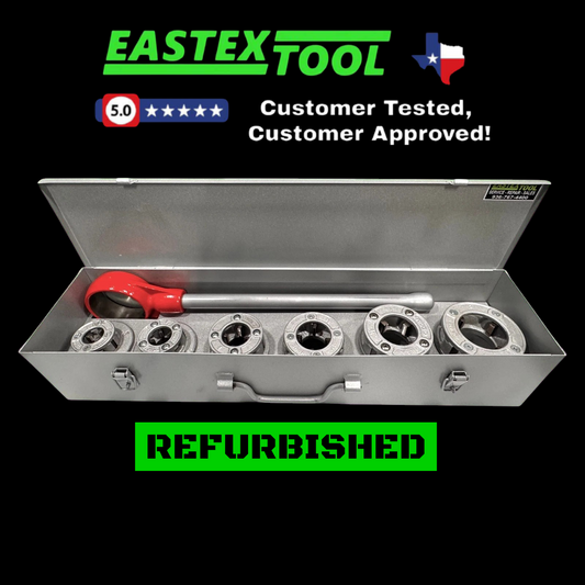 Refurbished Ridgid-12r PVC Die-Head set 1/2' to 2"