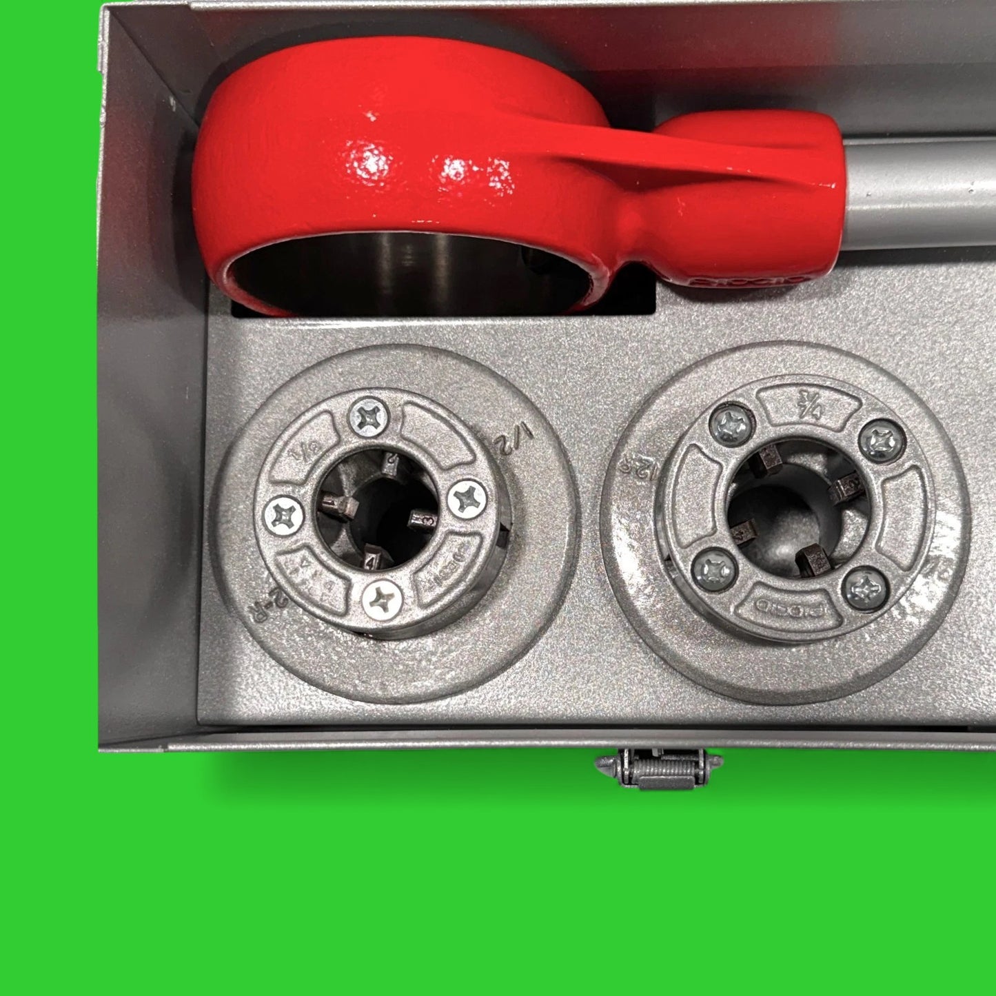 Refurbished Ridgid-12r PVC Die-Head set 1/2' to 2"