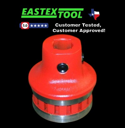 Ridgid 42620, 774 square drive adapter - FITS Ridgid 141 and Ridgid 161 threaders.