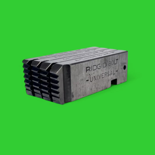 RIDGID 48265 1 1/8-7 NC UNIVERSAL BOLT DIE SET