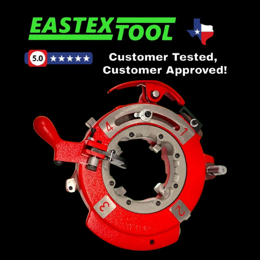 714 DIE HEAD, WITH DIES, FOR RIDGID 1224 THREADER, REPLACES 26152