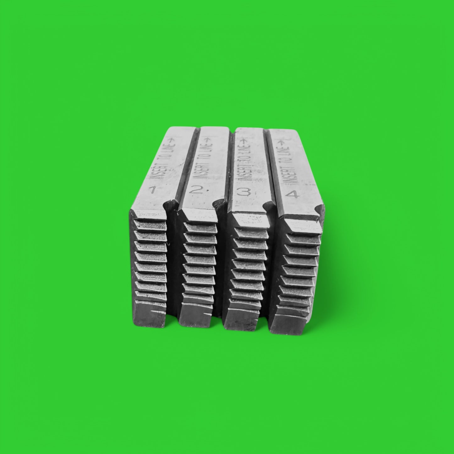 RIDGID 47880 1/2-3/4 NPT 554 RH PIPE DIE SET