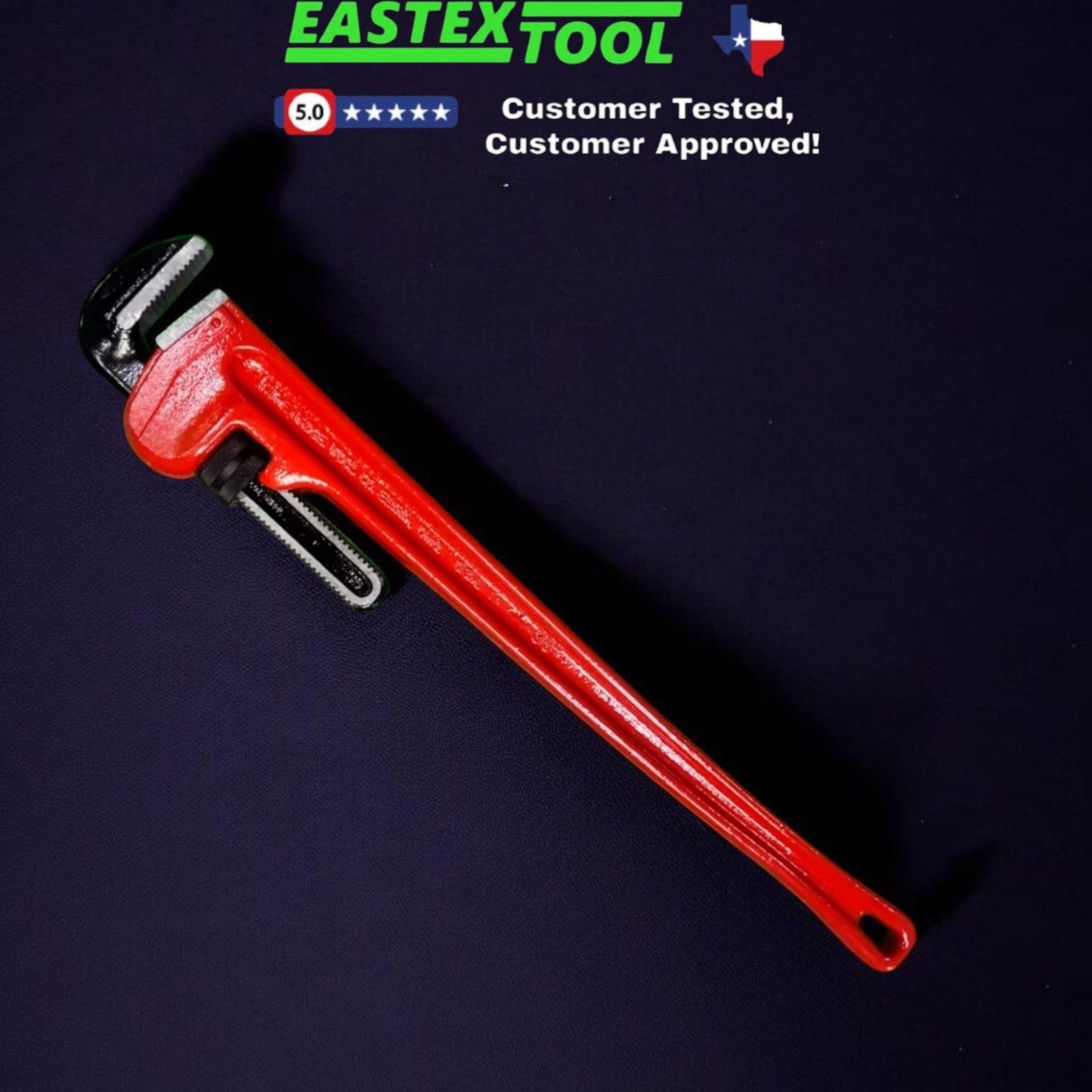 RIDGID 31035 , 36'' HEAVY DUTY STRAIGHT PIPE WRENCH , CAST IRON