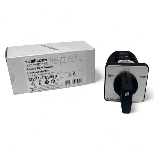 SALZER M221-SE9968 ROTARY CAM SWITCH 20 AMP