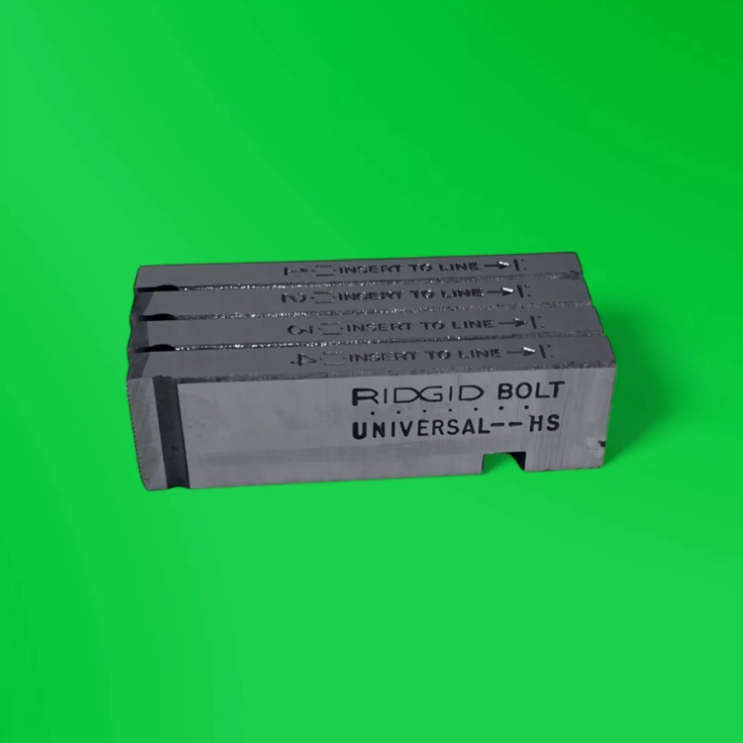 RIDGID 48305 3/8-24 UNF RH HIGHSPEED UNIVERSAL BOLT DIE SET