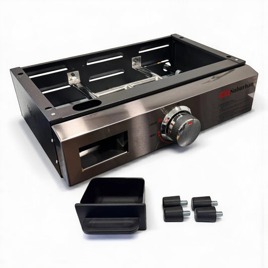 SUBURBAN OUTDOOR GRILL 4032A 18" BASE ONLY RV/CAMPER/5th WHEEL