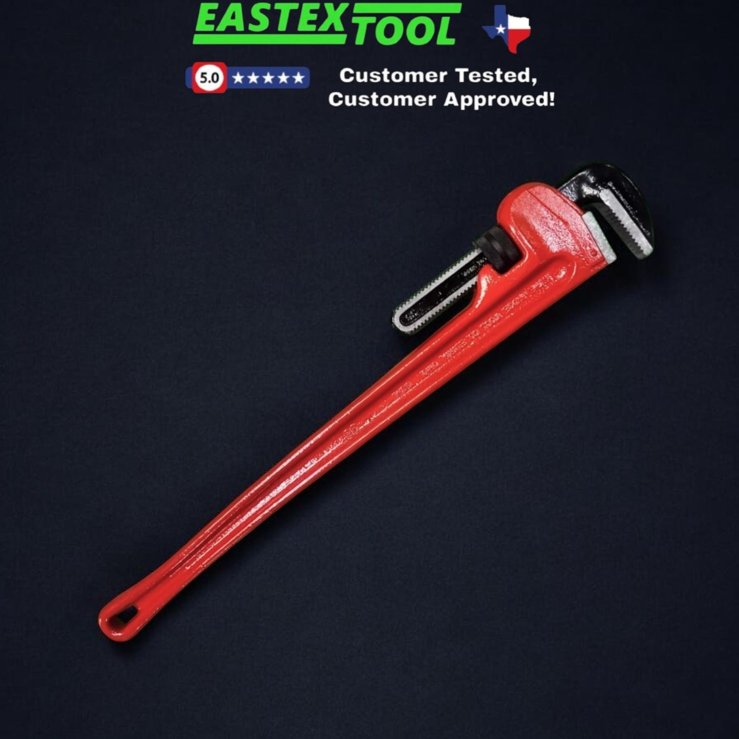 RIDGID 31035 , 36'' HEAVY DUTY STRAIGHT PIPE WRENCH , CAST IRON