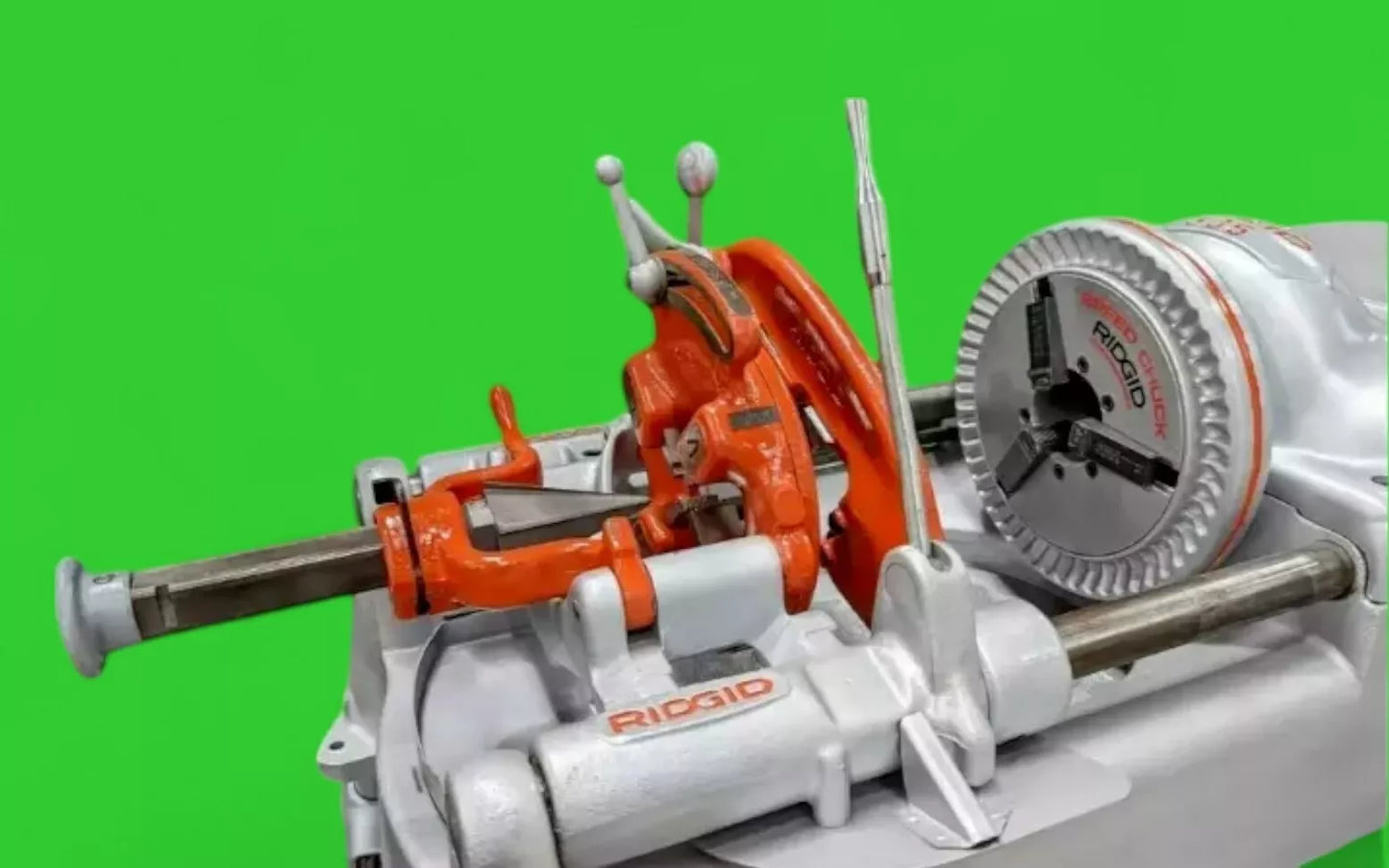 REFURBISHED RIDGID 535 PIPE THREADING MACHINE, NO STAND