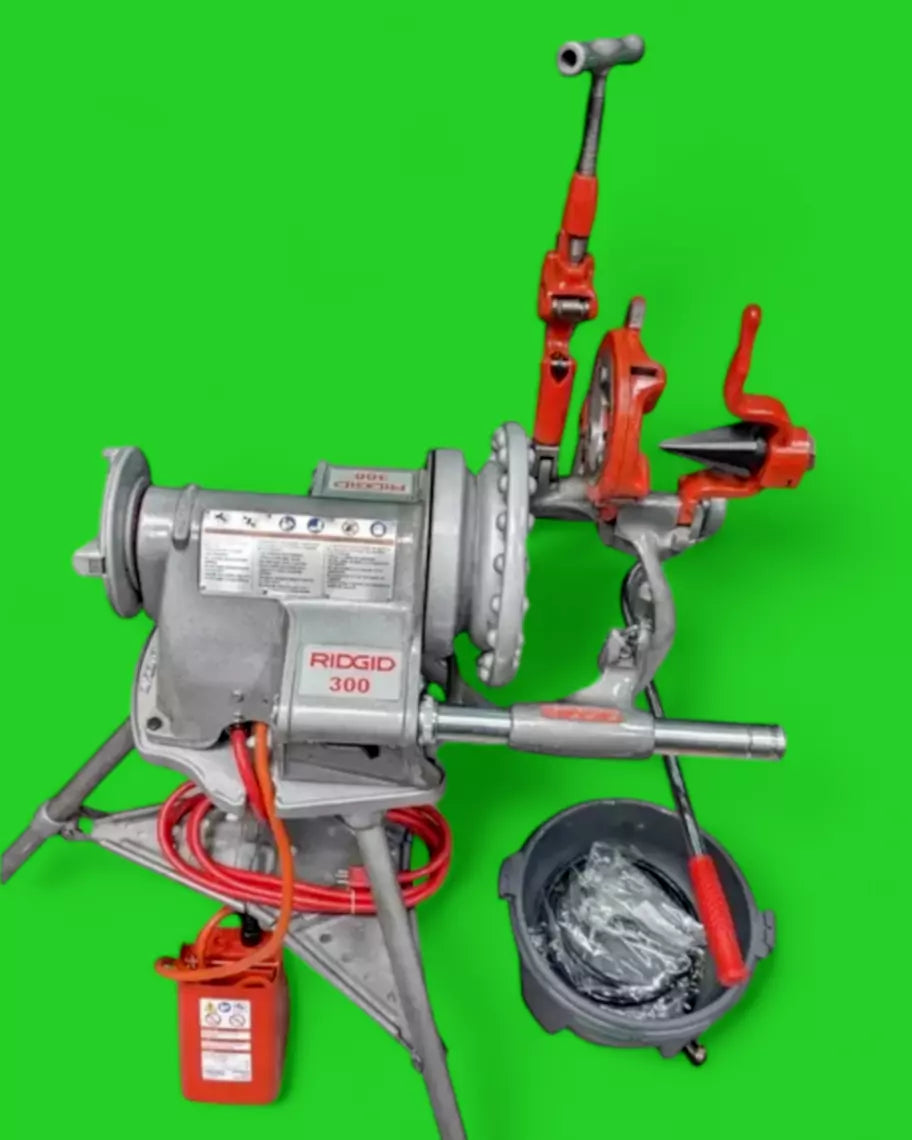 REFURBISHED RIDGID 300 PIPE THREADING MACHINE